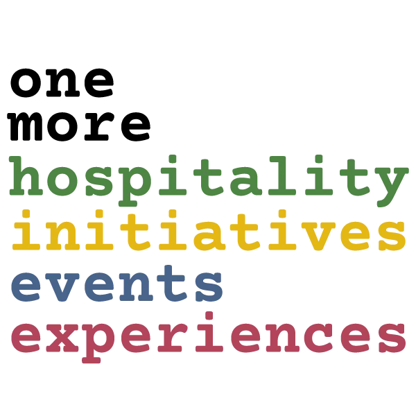 Hospitality Initiatives Events Experiences - One More logo